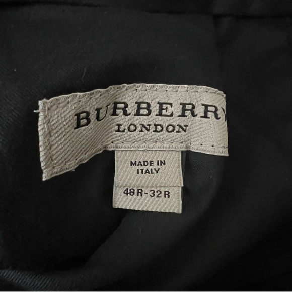 Burberry  Authentic Grayish Blue striped Straight Leg Trouser Pants - Picture 8 of 16